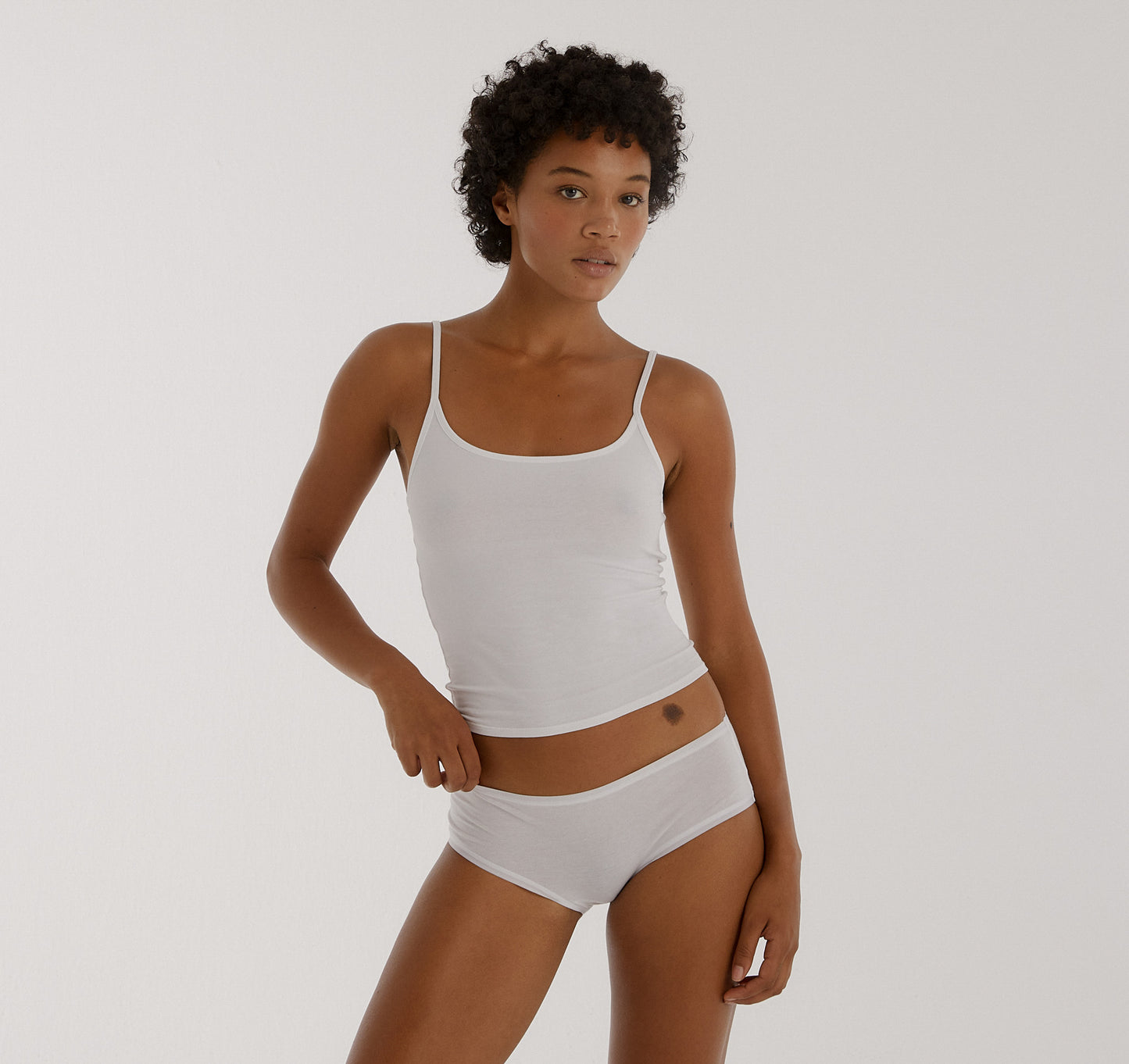 Brief Algodón Orgánico Blanco