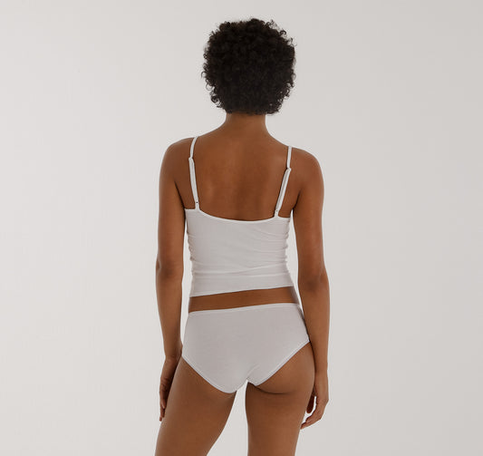 Brief Algodón Orgánico Blanco