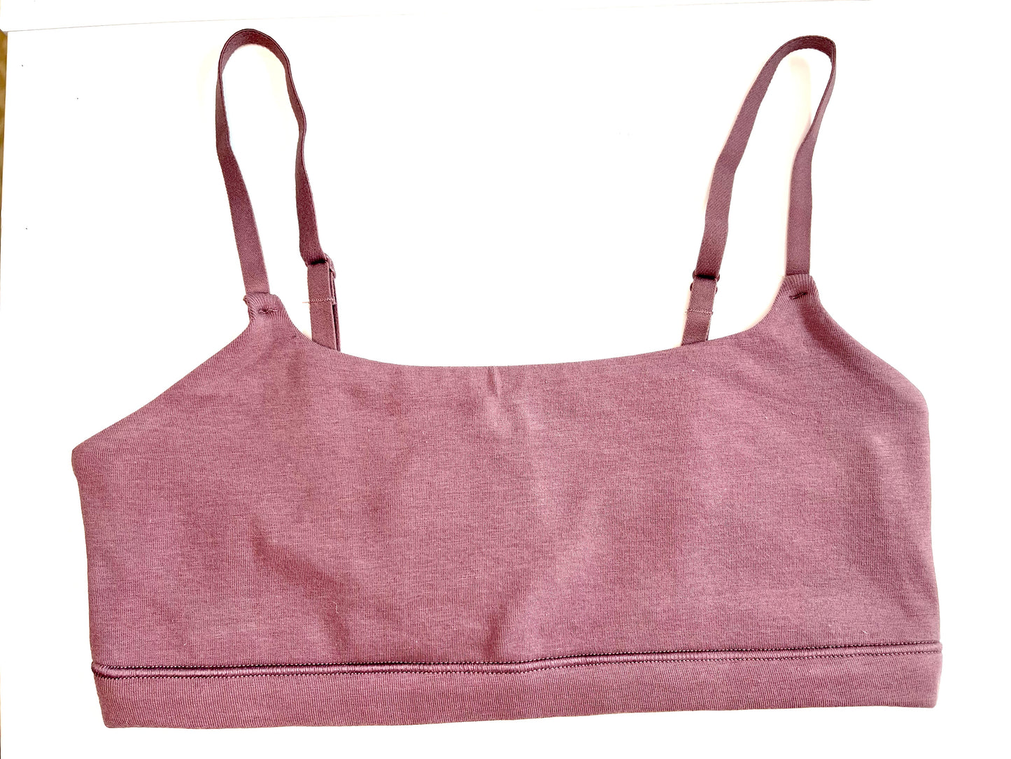 Bralette Algodón Orgánico Palo Rosa