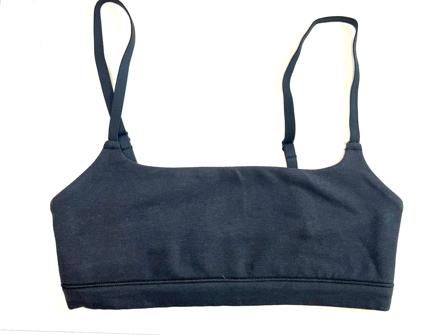 Bralette Algodón Orgánico Negro