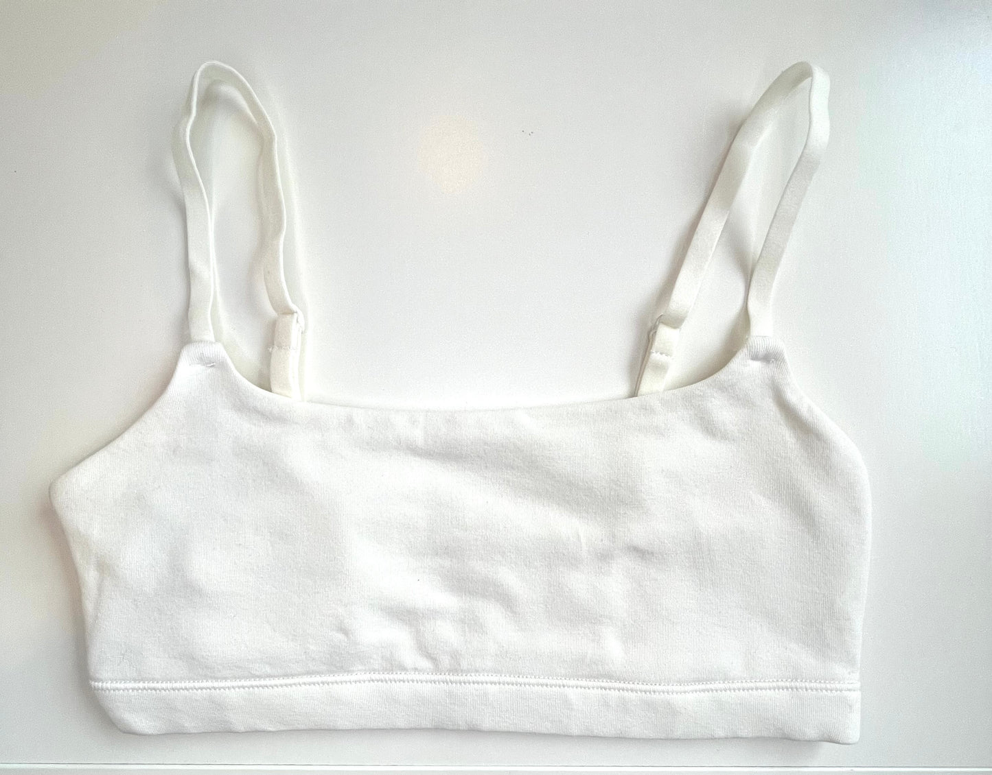 Bralette Algodón Orgánico Blanco