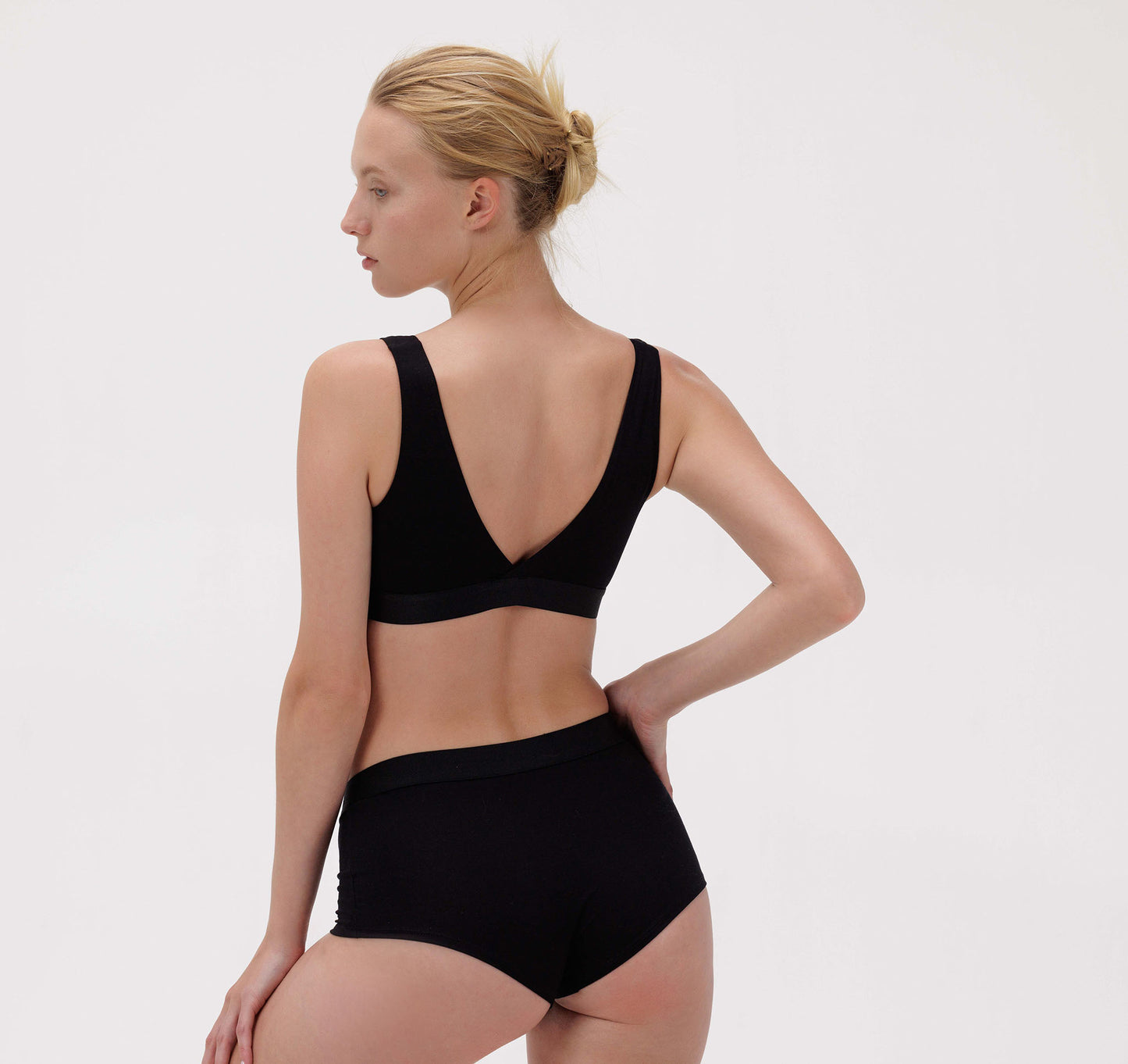 Short Tencel Negro