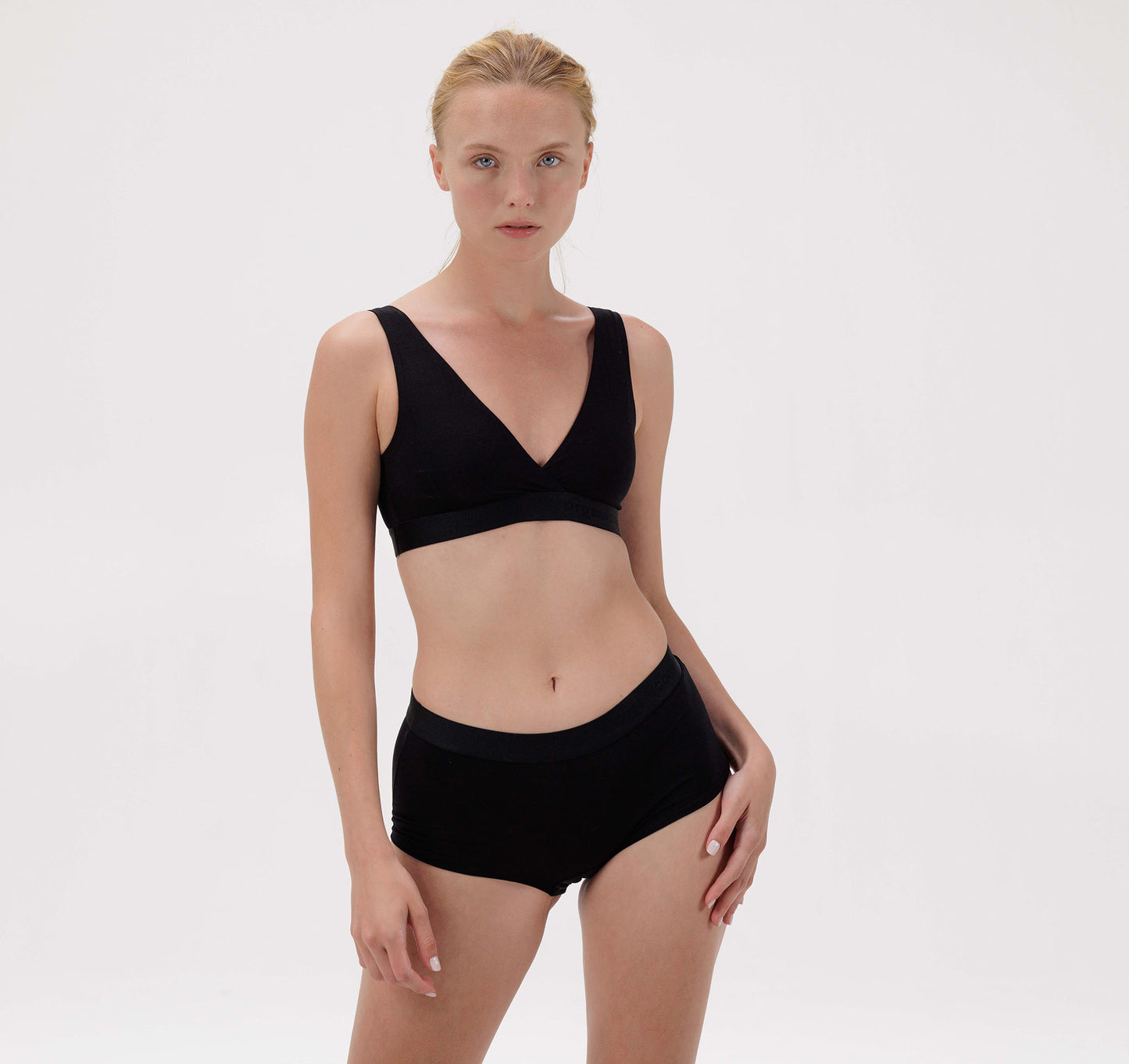 Short Tencel Negro