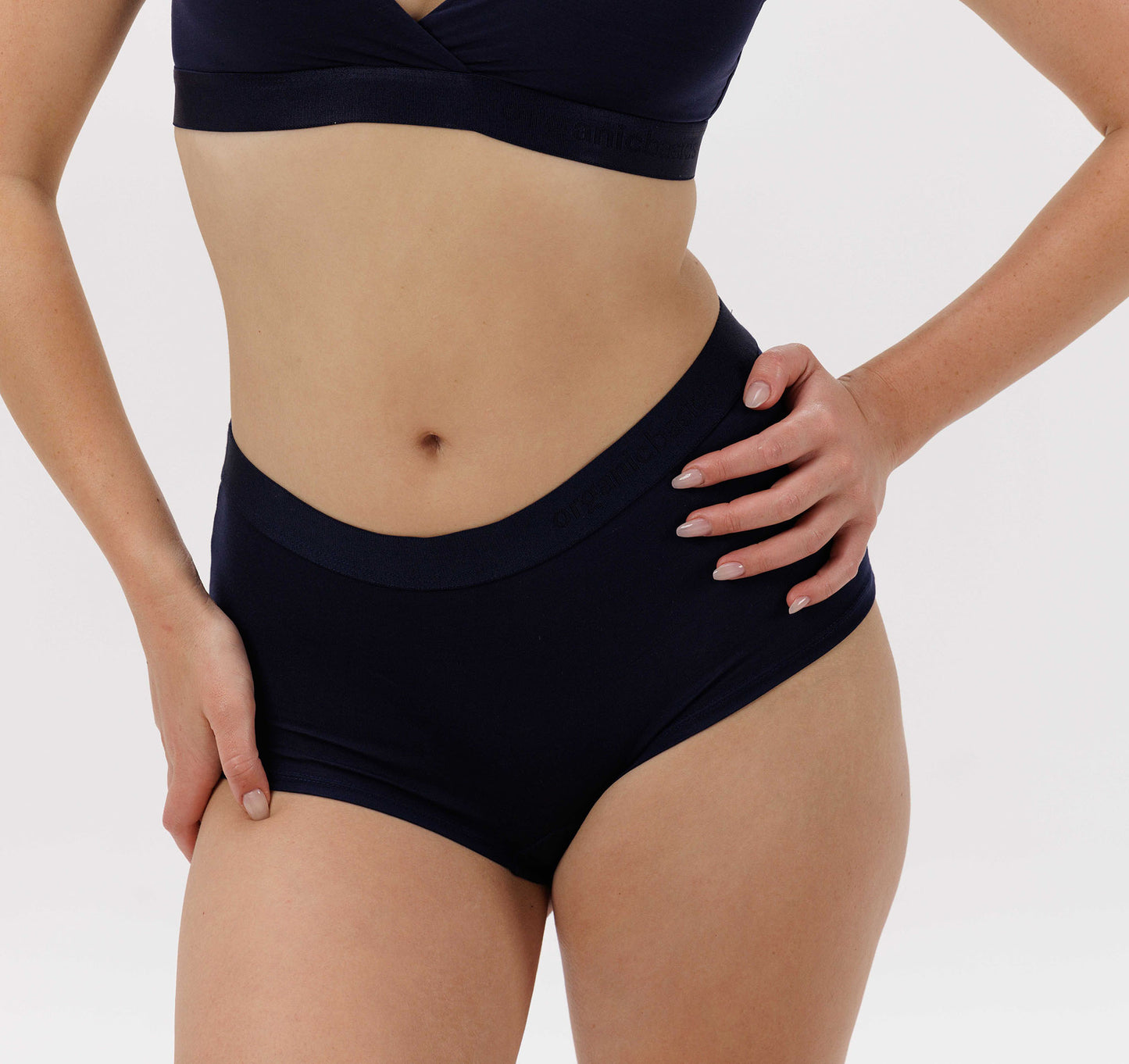 Short Tencel Navy