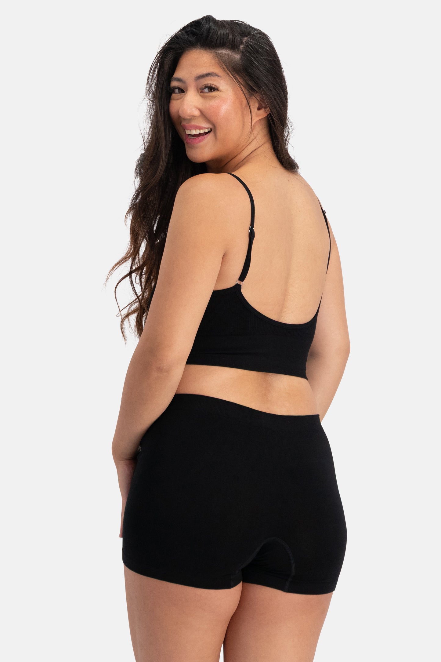 Bralette Fenna de Bambú Negro