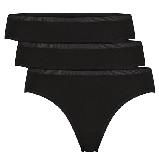 Pack Colaless Lola Negro Bambú y Algodón Orgánico