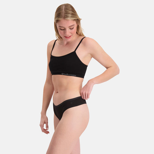 Pack Colaless Lola Negro Bambú y Algodón Orgánico