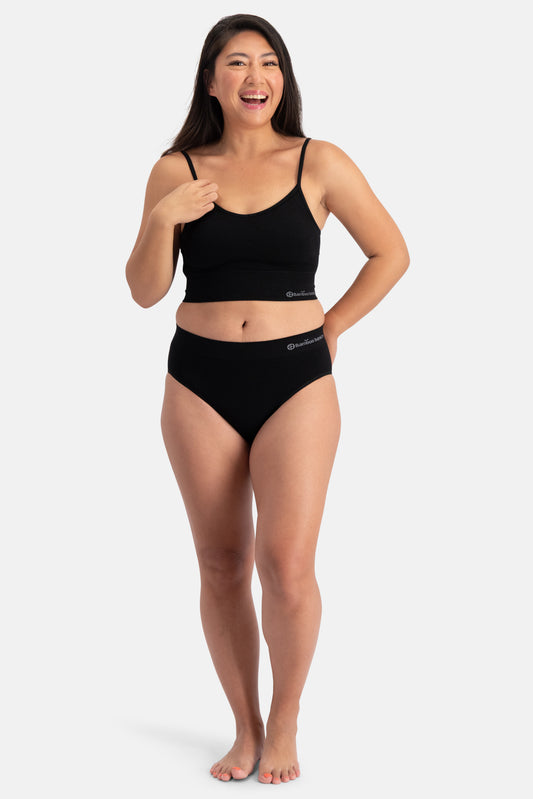 Bralette Fenna de Bambú Negro