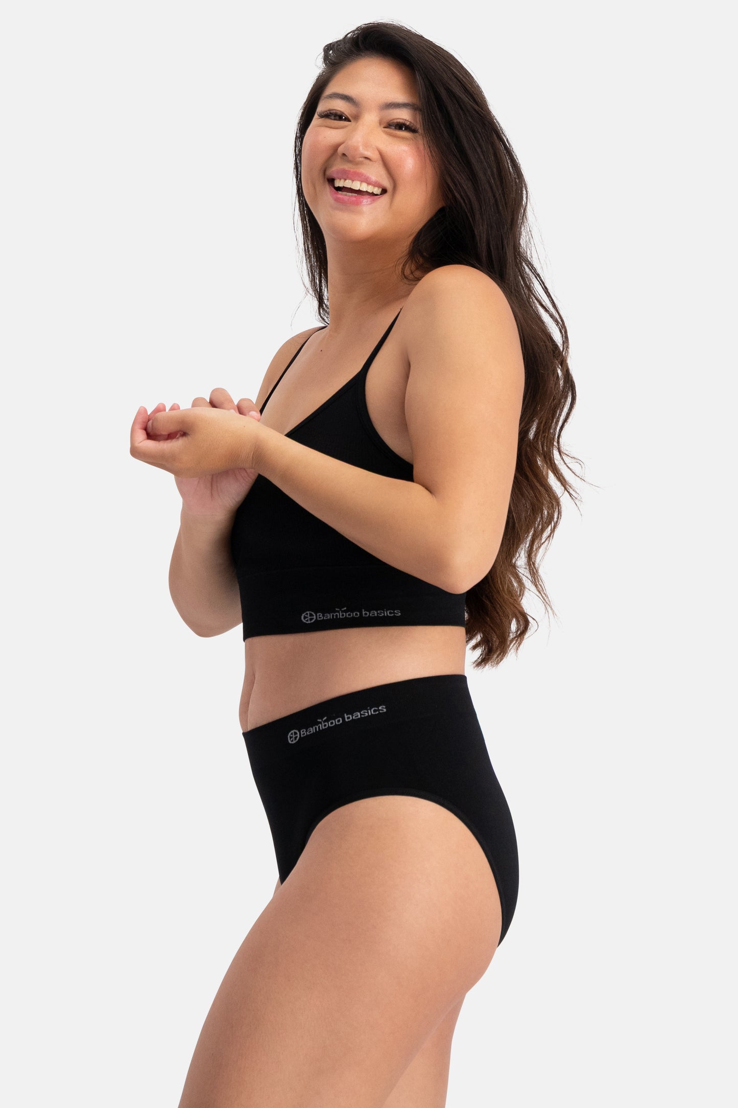 Bralette Fenna de Bambú Negro