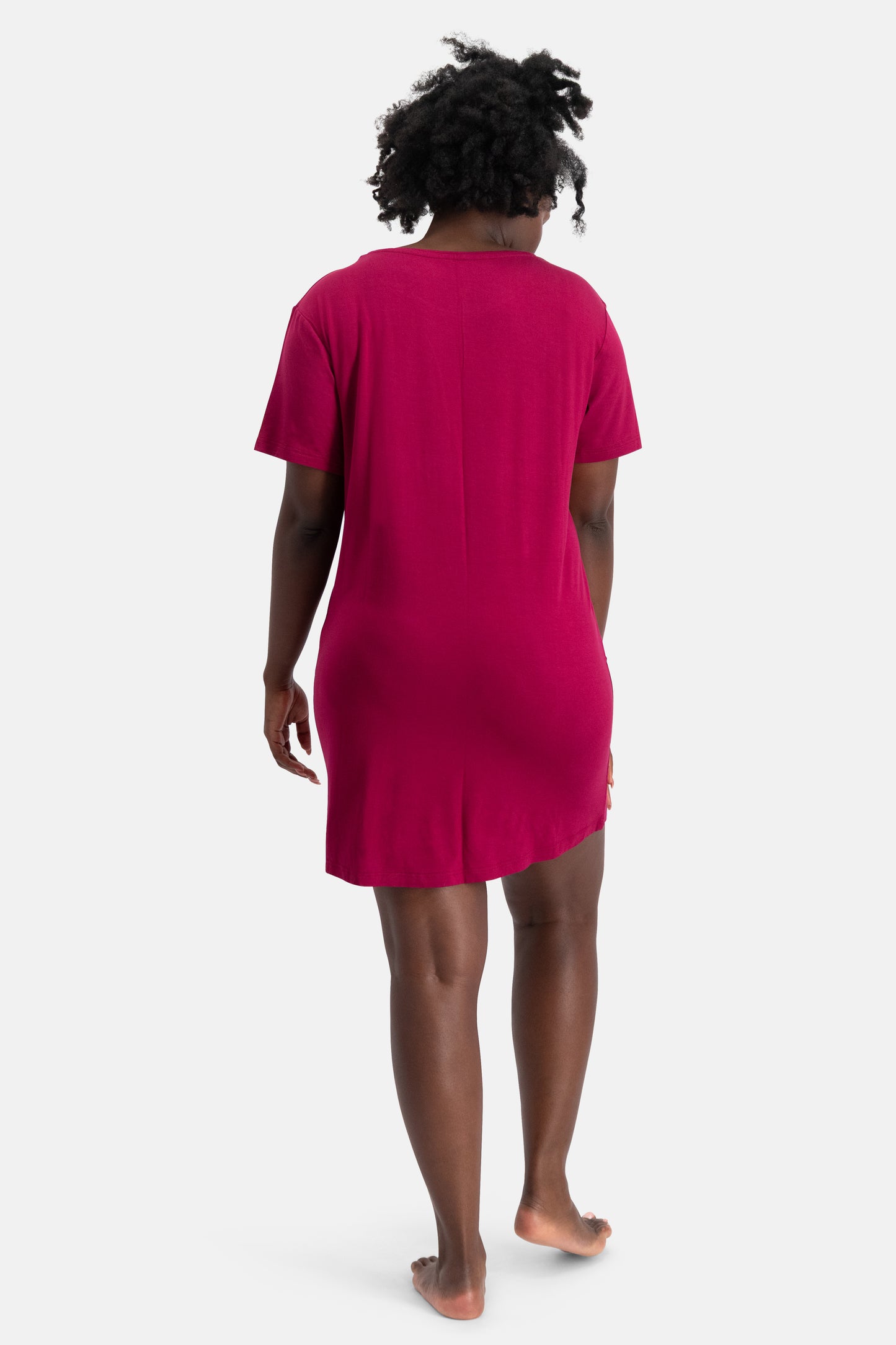 Pijama de Bambú Nora  Fucsia