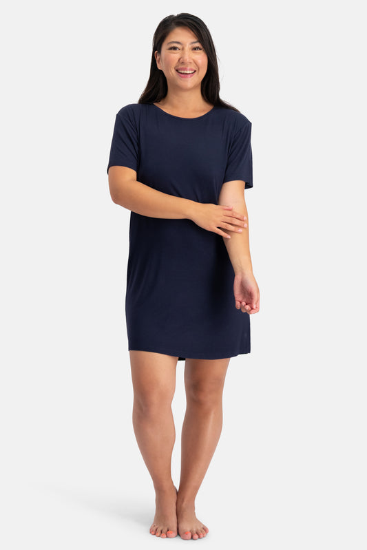 Pijama de Bambú Nora Navy